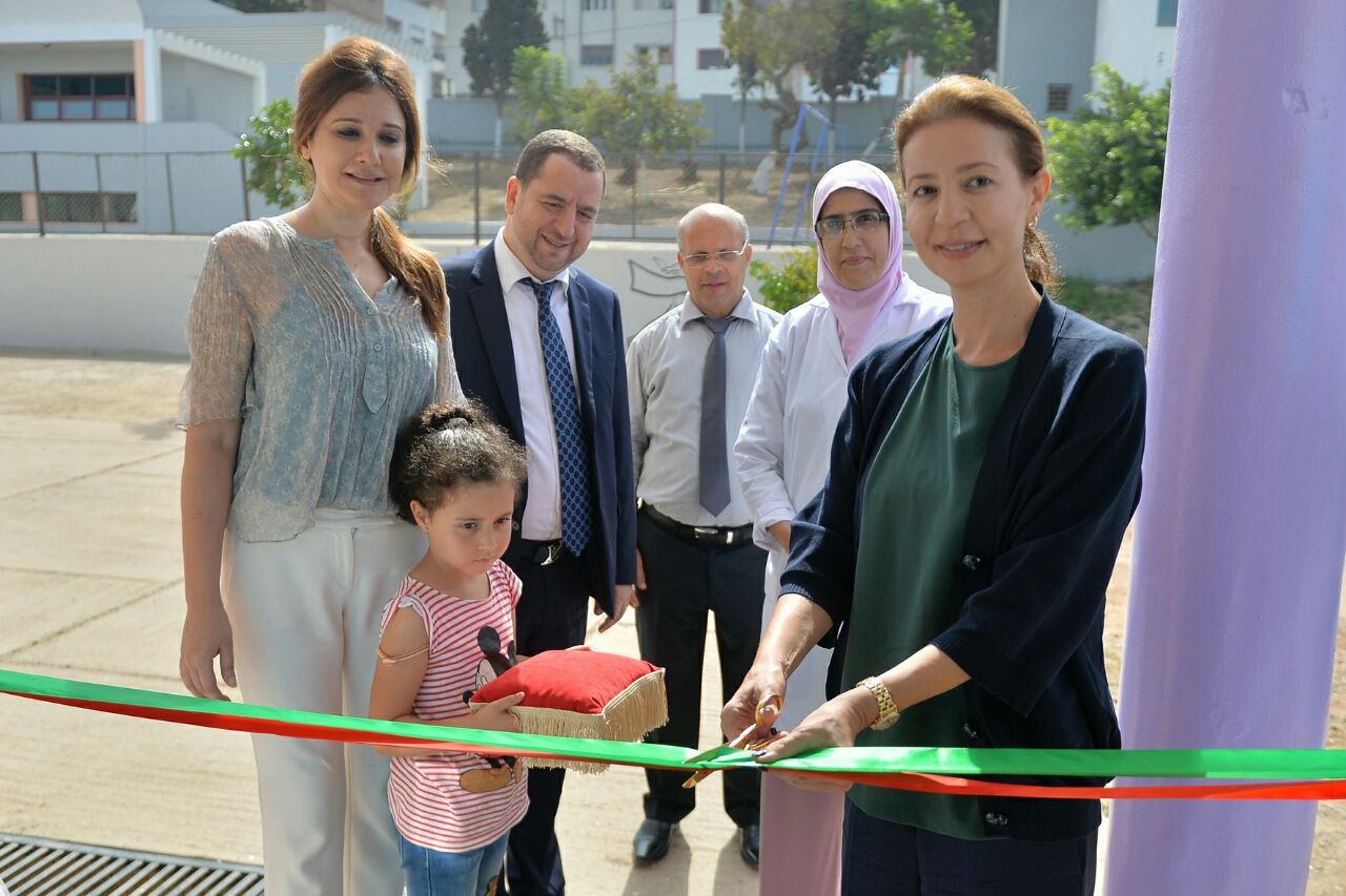 2017 : Inauguration en partenariat avec l’Association Oum El Ghait